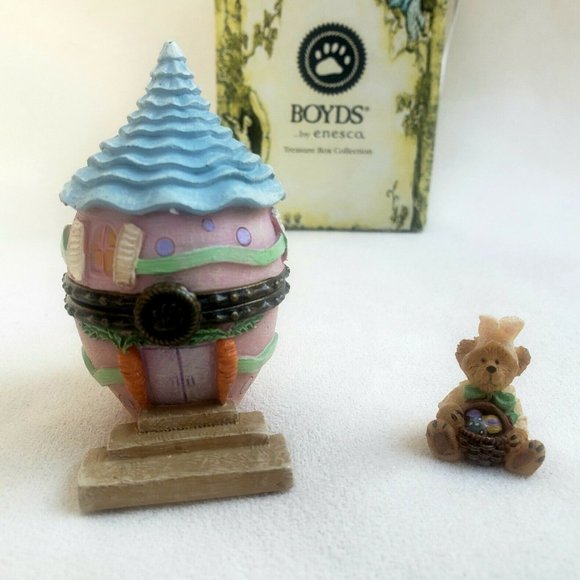 New Boyds Aunt Bunny's Eggcellent Abode Easter